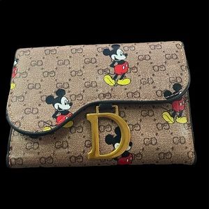 COPY - Mickey Mouse leather  wallet new